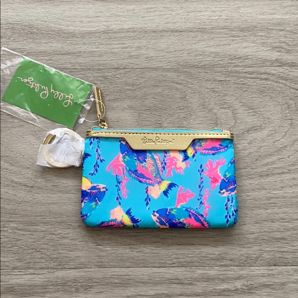 Lilly Pulitzer Accessories - NWT💕 Lilly Pulitzer Key ID Pouch
